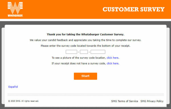 Whataburger-Survey